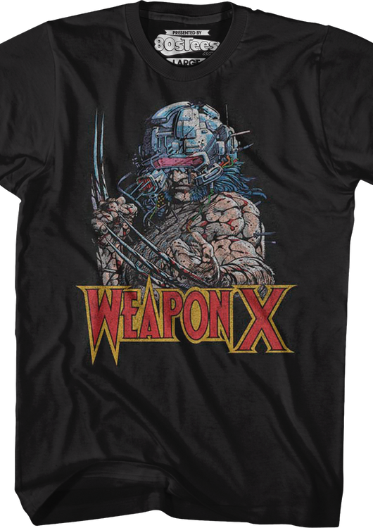 Weapon X Marvel Comics T-Shirt - main product image