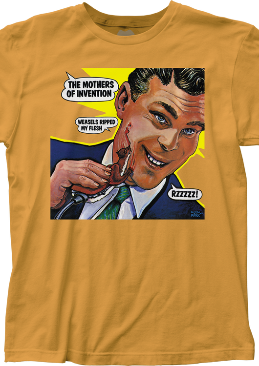 Weasels Ripped My Flesh Frank Zappa T-Shirt - main product image