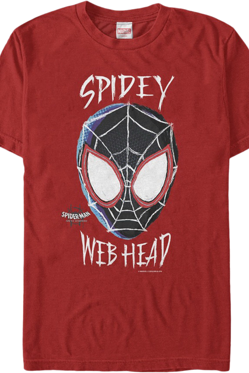 Web Head Spider-Man Into The Spider-Verse T-Shirtmain product image