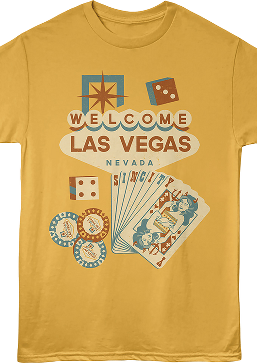 Welcome Las Vegas Nevada T-Shirt - main product image
