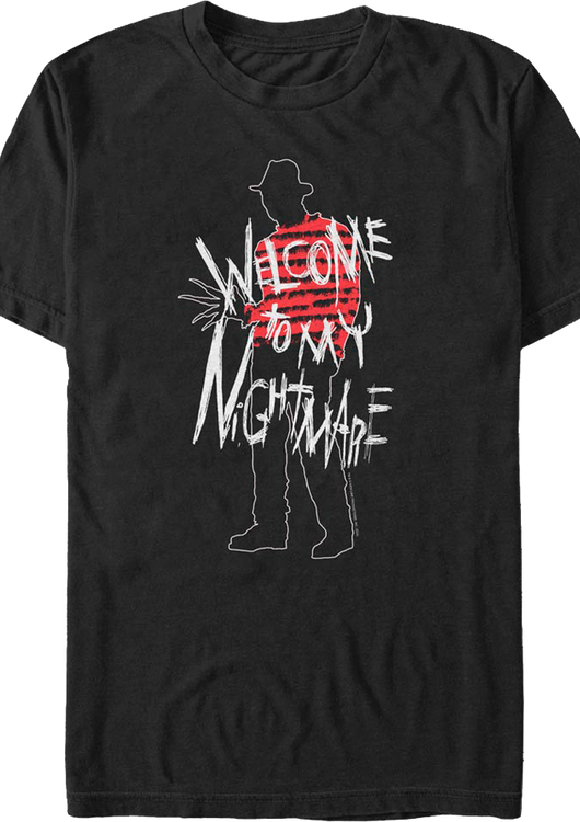 Welcome Nightmare On Elm Street T-Shirt - main product image