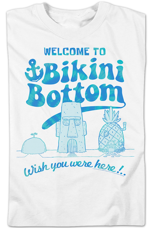 Spezialversandhandel Welcome To Bikini Bottom SquarePants SpongeBob T-Shirt