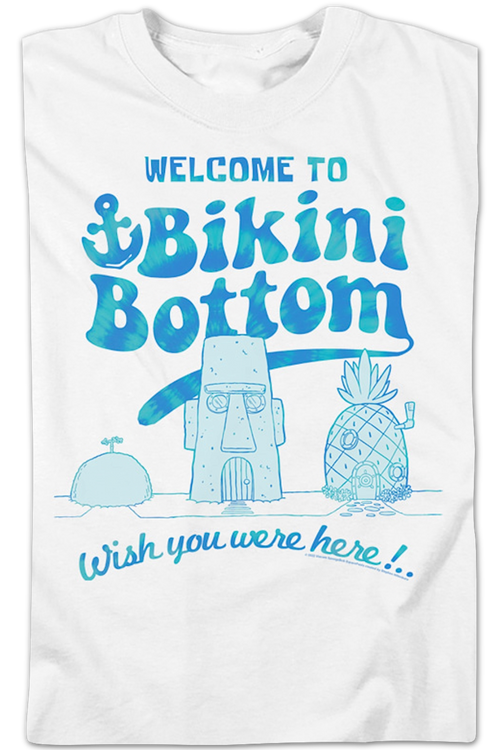 Welcome To Bikini Bottom SpongeBob SquarePants T-Shirt