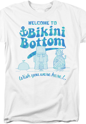 Welcome To Bikini Bottom SpongeBob SquarePants T-Shirt