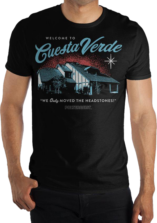 Welcome To Cuesta Verde Poltergeist T-Shirt - main product image