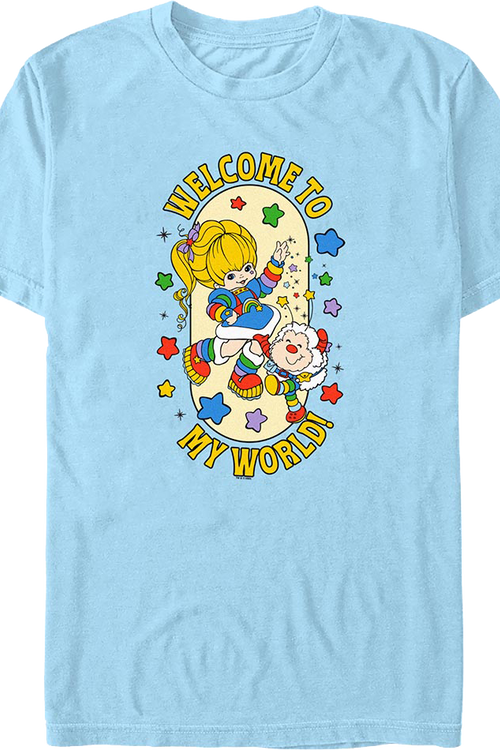 Welcome To My World Rainbow Brite T-Shirtmain product image