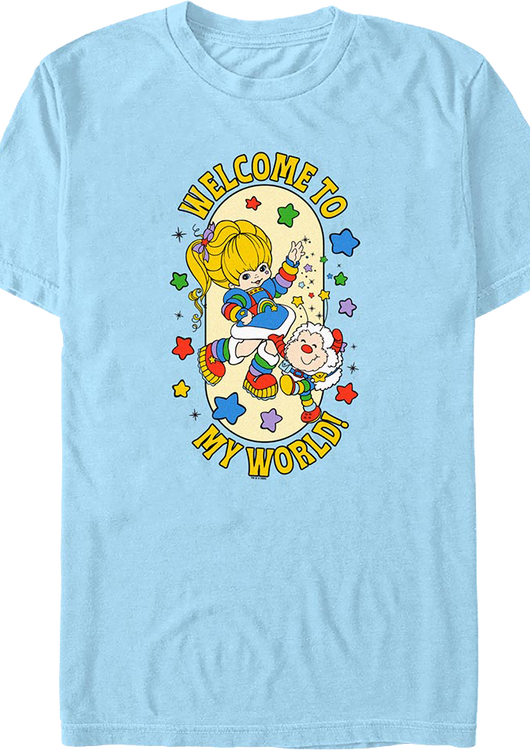 Welcome To My World Rainbow Brite T-Shirt - main product image