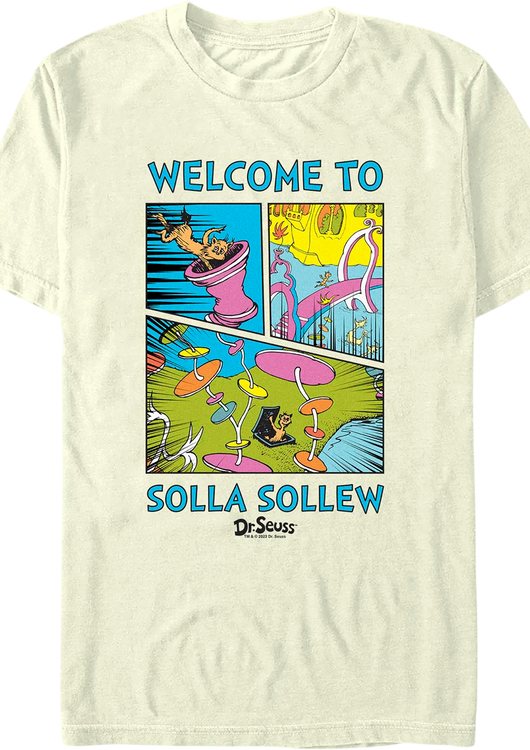Welcome To Solla Sollew Dr. Seuss T-Shirt - main product image