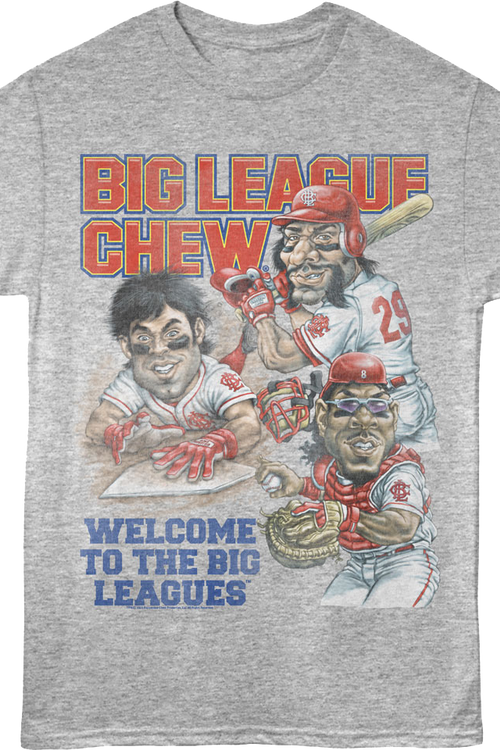 Welcome To The Big Leagues Illustrations Big League Chew T-Shirt - main product image