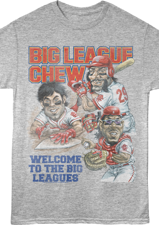 Welcome To The Big Leagues Illustrations Big League Chew T-Shirt - main product image