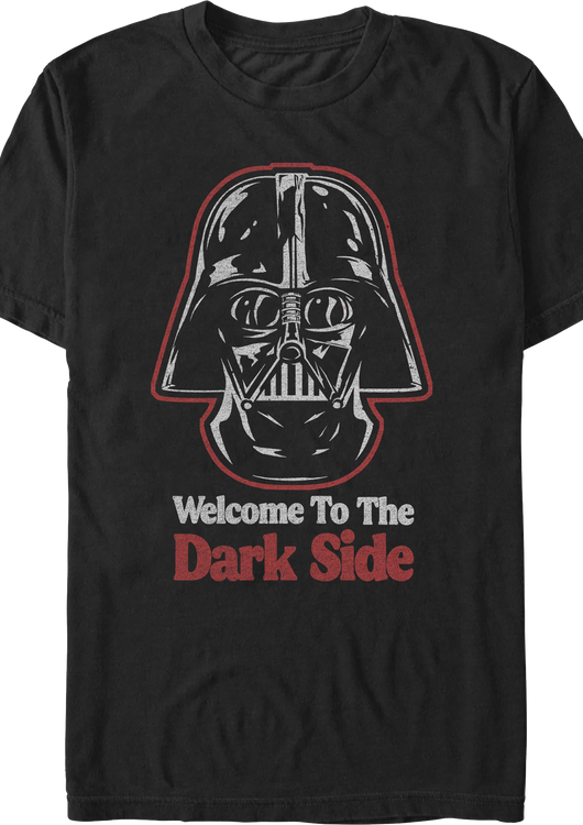 Welcome To The Dark Side Star Wars T-Shirt - main product image