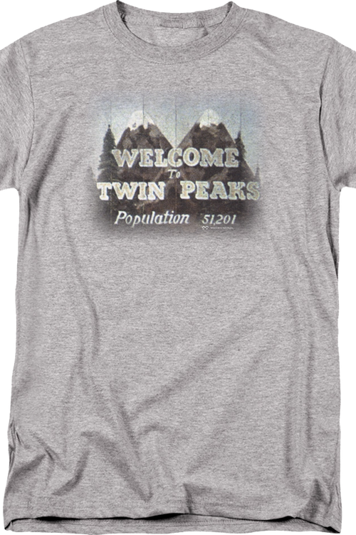 Welcome To Twin Peaks T-Shirt - main product image