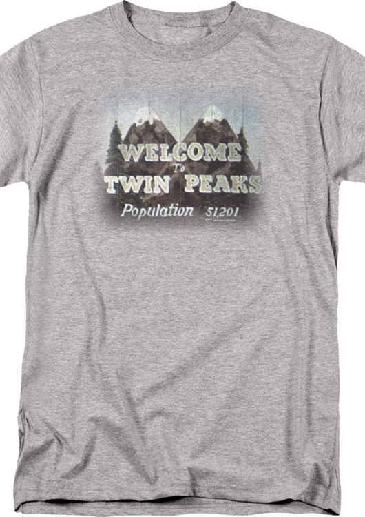Welcome To Twin Peaks T-Shirt - main product image