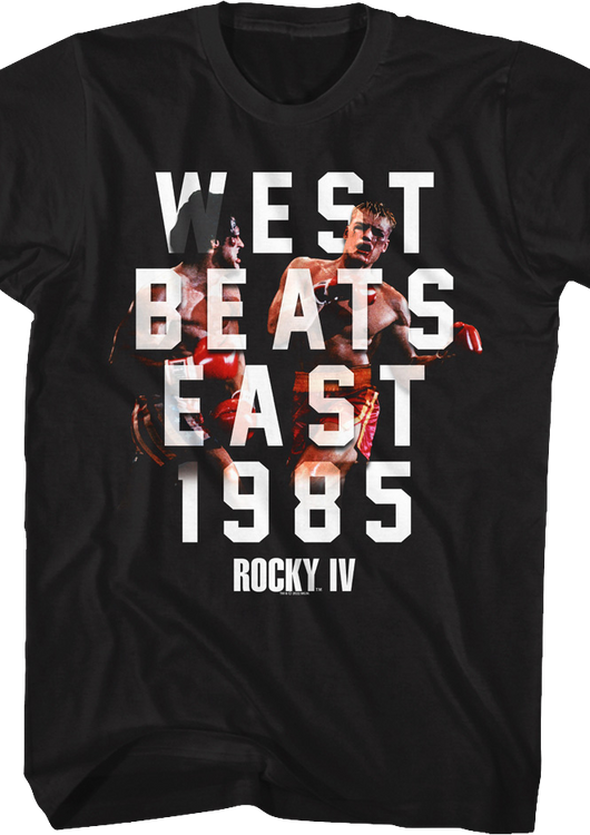 West Beats East Rocky IV T-Shirt - main product image