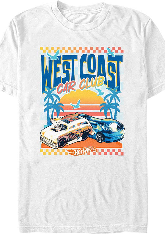 West Coast Car Club Hot Wheels T-Shirt - main product image