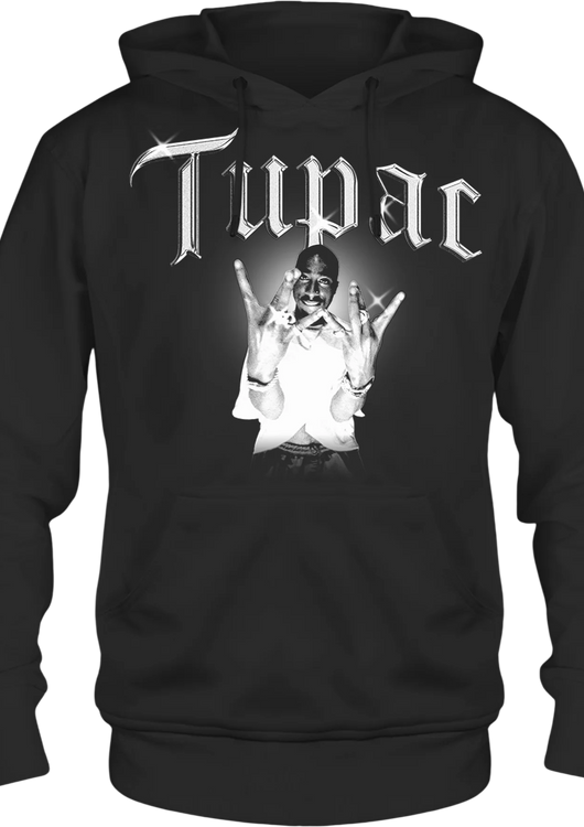 West Side Tupac Shakur Hoodie - main product image