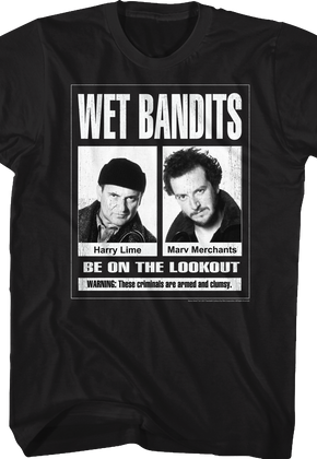 Wet Bandits Home Alone Shirt