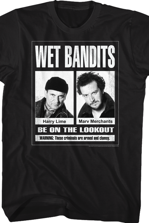 Wet Bandits Home Alone Shirtmain product image