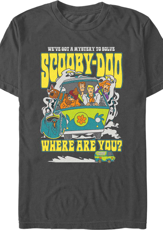 We've Got A Mystery To Solve Scooby-Doo T-Shirt - main product image