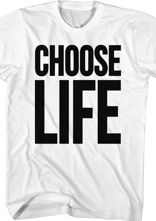 WHAM Choose Life T-Shirt - main product image