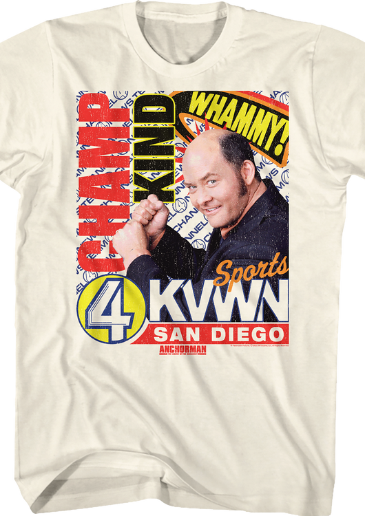Whammy Champ Kind Anchorman T-Shirt - main product image