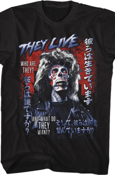 What Do They Want? They Live T-Shirt