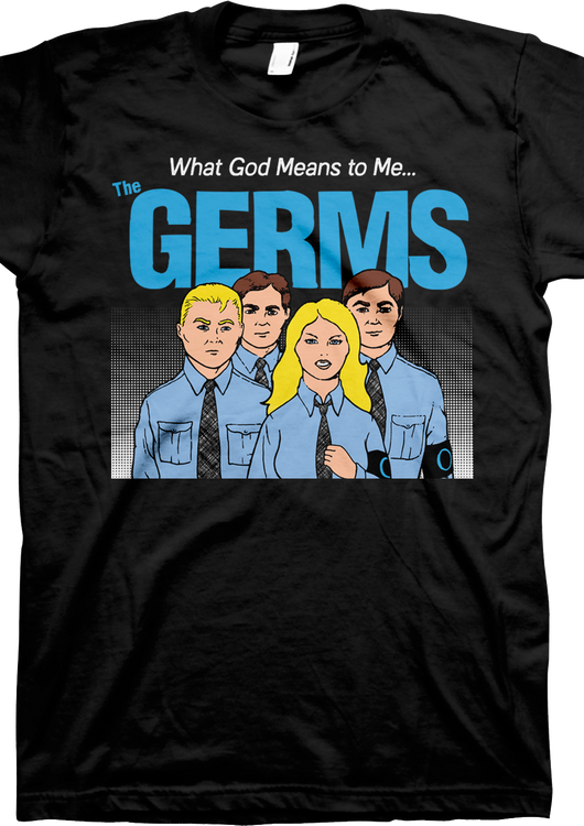 What God Means To Me Germs T-Shirt - main product image