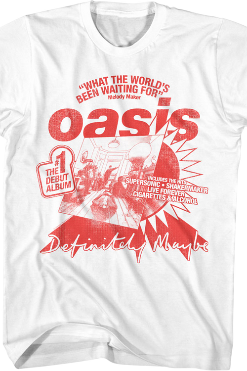 What The World's Been Waiting For Oasis T-Shirtmain product image