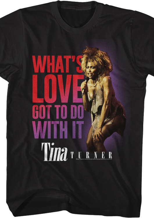 What's Love Got To Do With It Tina Turner T-Shirt - main product image