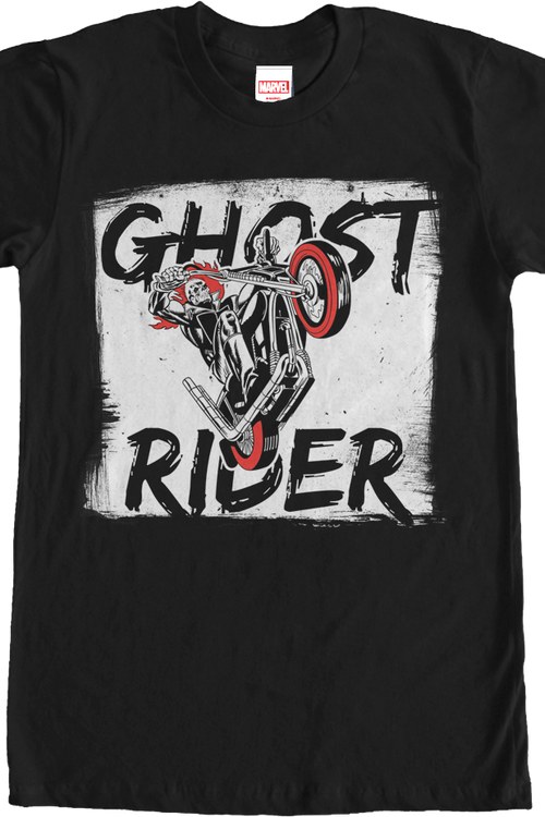 Wheelie Ghost Rider Marvel Comics T-Shirtmain product image