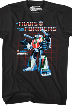 Wheeljack Box Art Transformers T-Shirt