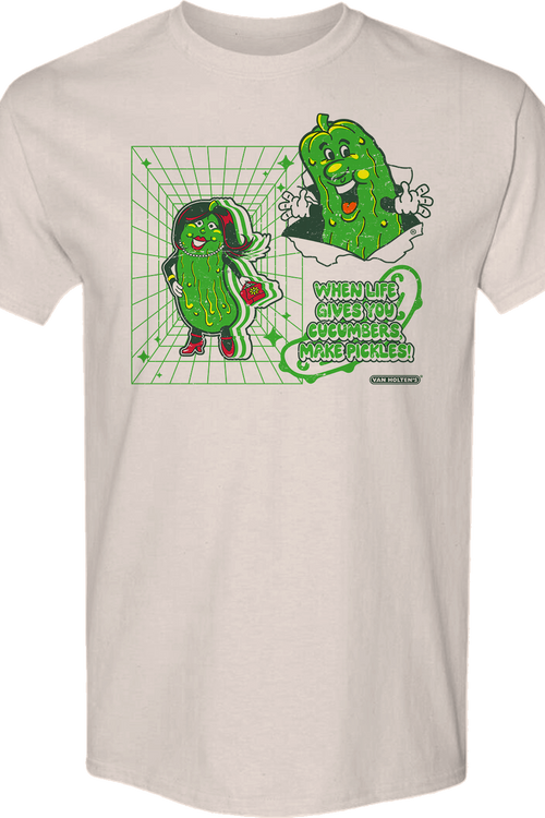 When Life Gives You Cucumbers Van Holten's Pickles T-Shirtmain product image