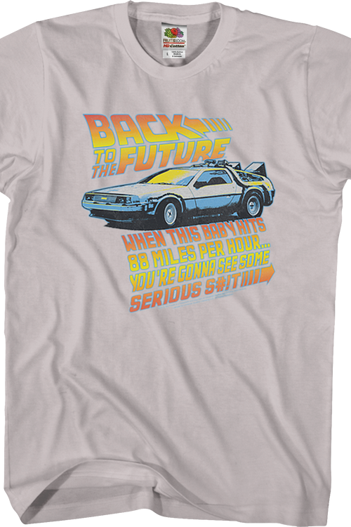 When This Baby Hits 88 Miles Per Hour Back To The Future T-Shirtmain product image