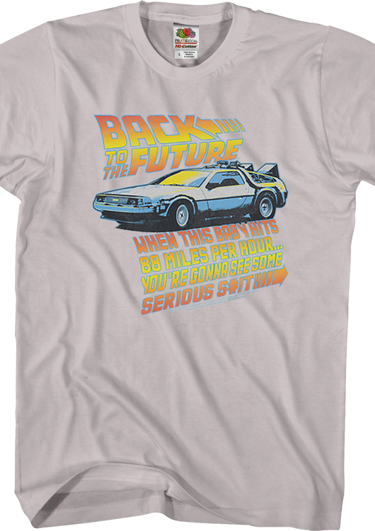 When This Baby Hits 88 Miles Per Hour Back To The Future T-Shirt - main product image