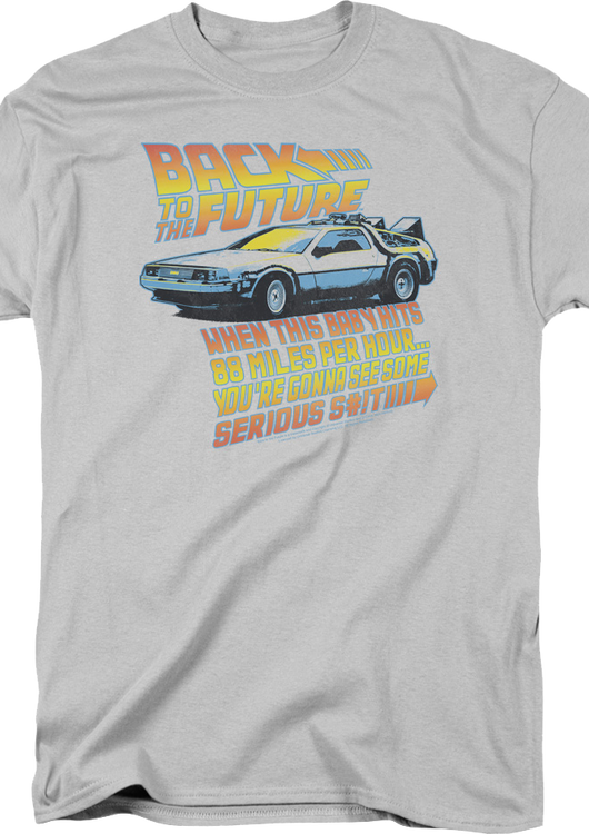 When This Baby Hits 88 Miles Per Hour Back To The Future T-Shirt - main product image