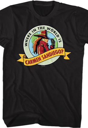 Where In The World Is Carmen Sandiego T-Shirt