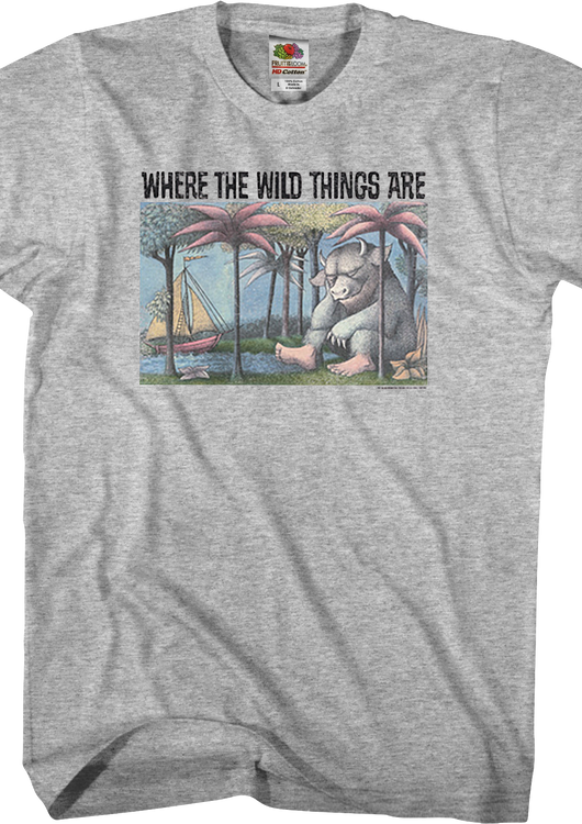 Where The Wild Things Are Book Cover T-Shirt - main product image