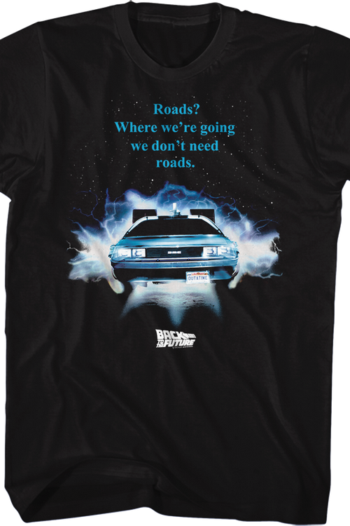 Front & Back Roads Back To The Future T-Shirt - main product image