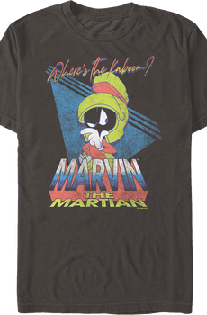 Where's The Kaboom Marvin The Martian Looney Tunes T-Shirt