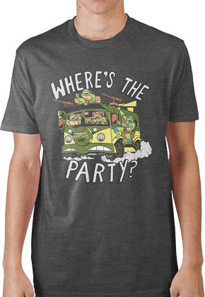 Where's The Party Teenage Mutant Ninja Turtles