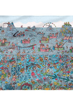 Where's Waldo Towel
