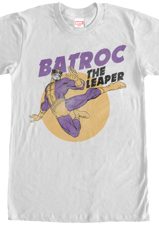 White Batroc The Leaper T-Shirt - main product image