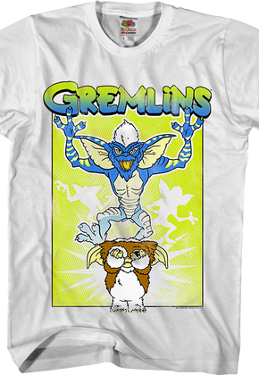 White Gizmo's Nightmare Gremlins T-Shirt