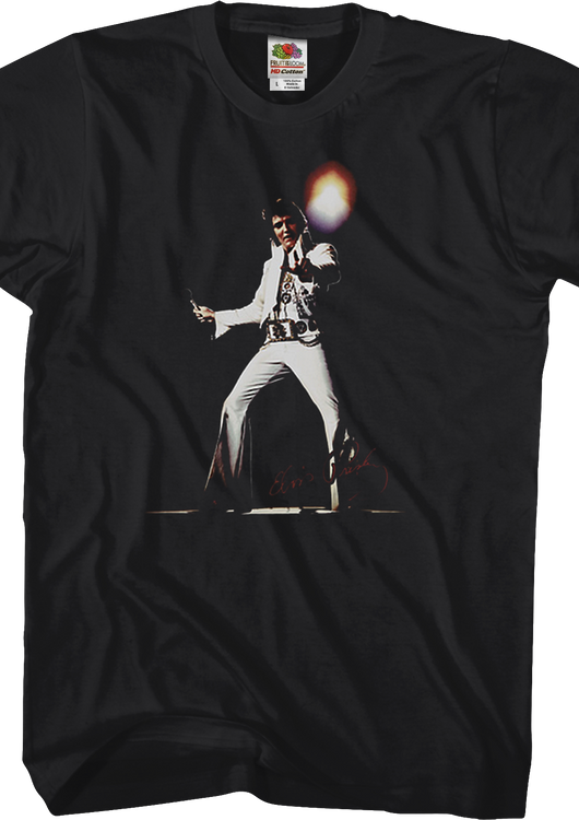 White Jumpsuit Elvis Presley T-Shirt - main product image
