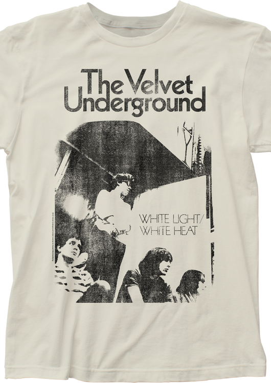 White Light White Heat Velvet Underground T-Shirt - main product image