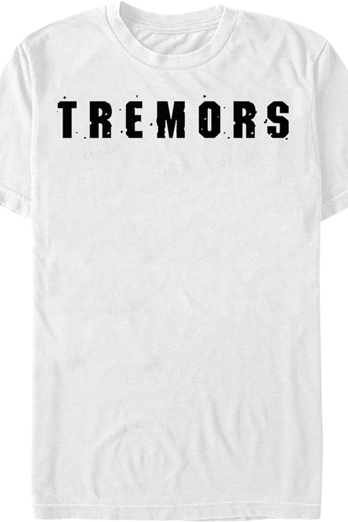 White Logo Tremors T-Shirtmain product image