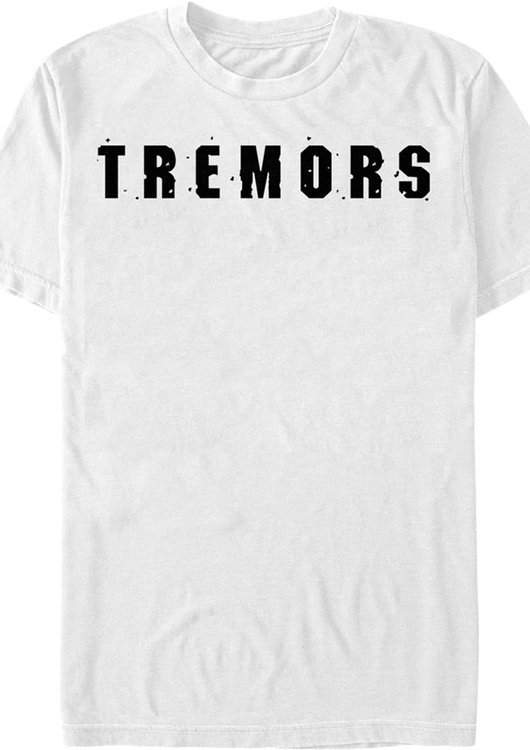 White Logo Tremors T-Shirt - main product image