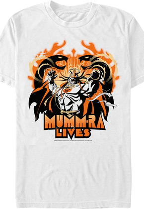 White Mumm-Ra Lives ThunderCats T-Shirt