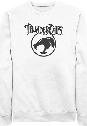 White ThunderCats Logo Sweatshirt