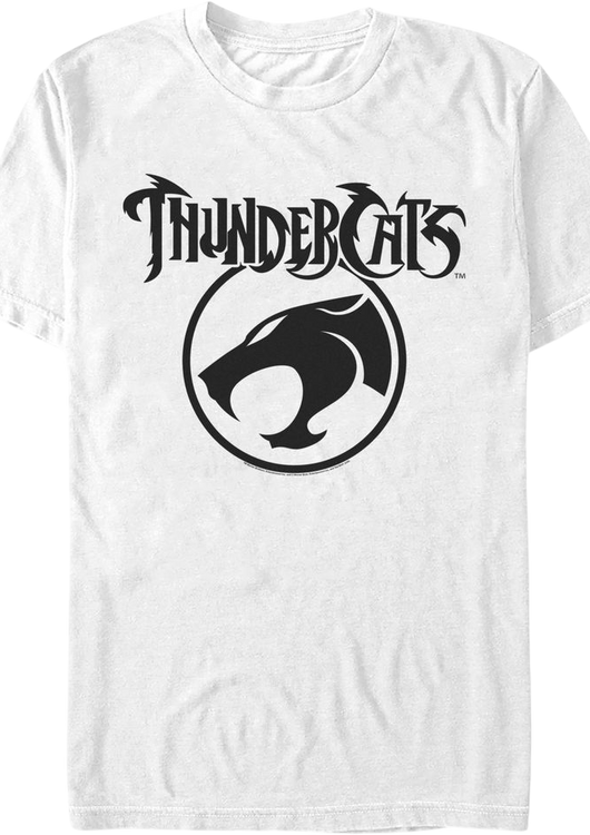 White ThunderCats Logo T-Shirt - main product image
